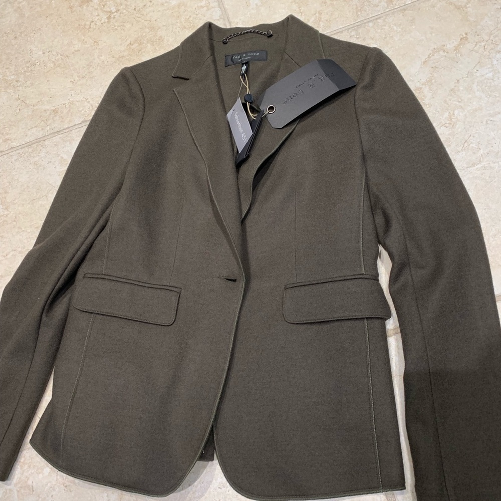 Rag & Bone Club Blazer Olive
